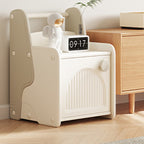 Lumendat Modern Art Deco Eco-Friendly HDPE Square Kids Storage Cabinet 1-Cabinet For Living Room & Bedroom Lumendat