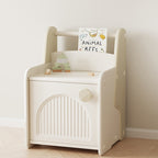 Lumendat Modern Art Deco Eco-Friendly HDPE Square Kids Storage Cabinet 1-Cabinet For Living Room & Bedroom Lumendat