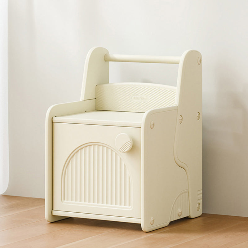 Lumendat Modern Art Deco Eco-Friendly HDPE Square Kids Storage Cabinet 1-Cabinet For Living Room & Bedroom Lumendat