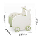 Lumendat Contemporary Creative Whale-Shaped Eco-Friendly HDPE Movable Kids Storage Cabinet 1-Storage For Living Room & Bedroom Lumendat