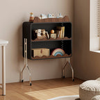 Lumendat Contemporary Nordic Cartoon Cat Ear & Deer Ear Iron Multi-layer Board Kids Movable Storage Cabinet 2-Tier For Living Room Lumendat