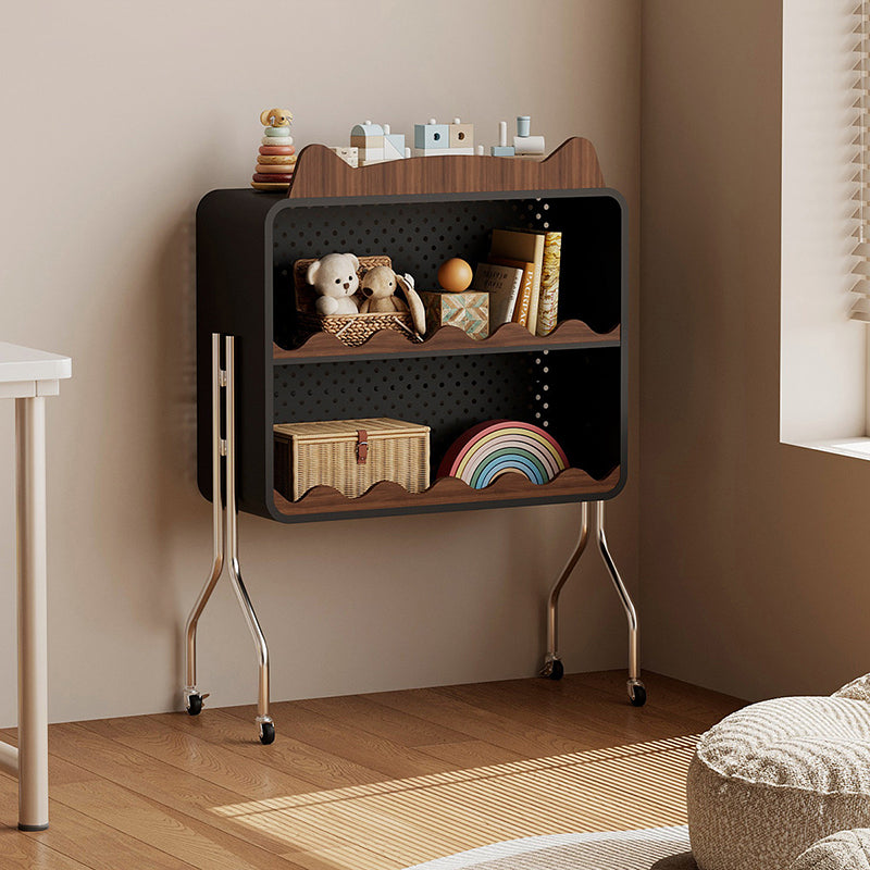 Lumendat Contemporary Nordic Cartoon Cat Ear & Deer Ear Iron Multi-layer Board Kids Movable Storage Cabinet 2-Tier For Living Room Lumendat