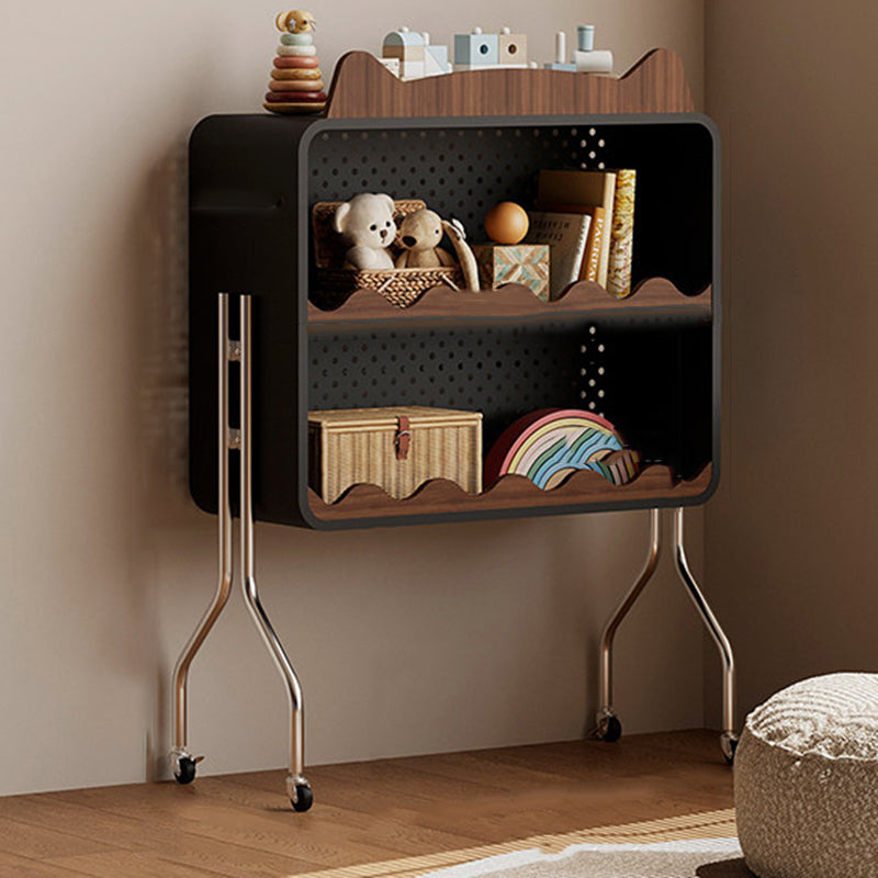 Lumendat Contemporary Nordic Cartoon Cat Ear & Deer Ear Iron Multi-layer Board Kids Movable Storage Cabinet 2-Tier For Living Room Lumendat
