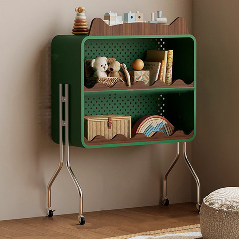 Lumendat Contemporary Nordic Cartoon Cat Ear & Deer Ear Iron Multi-layer Board Kids Movable Storage Cabinet 2-Tier For Living Room Lumendat