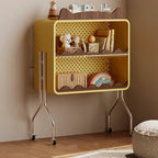 Lumendat Contemporary Nordic Cartoon Cat Ear & Deer Ear Iron Multi-layer Board Kids Movable Storage Cabinet 2-Tier For Living Room Lumendat
