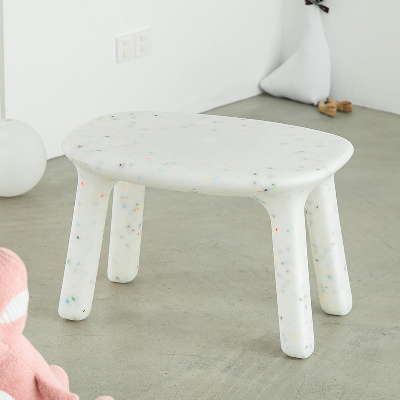 Lumendat Modern Minimalist Kids Oval PE Dining Table For Dining Room Lumendat