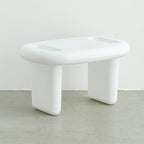 Lumendat Modern Minimalist Kids Oval PE Dining Table For Dining Room Lumendat