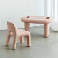 Lumendat Modern Minimalist Kids Oval PE Dining Table For Dining Room Lumendat