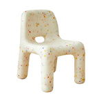 Lumendat Modern Minimalist Kids Square PE Dining Chair Backrest For Dining Room Lumendat