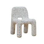 Lumendat Modern Minimalist Kids Square PE Dining Chair Backrest For Dining Room Lumendat