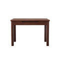 Modern Minimalist Rectangular Solid Wood Board Desks 1/2-Drawer For Home Office DFM-F