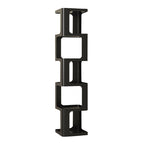 Contemporary Scandinavian Iron Square Bookshelves 3/4/5-Tier Standing Shelves For Home Office DFM-F