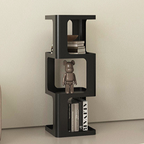 Contemporary Scandinavian Iron Square Bookshelves 3/4/5-Tier Standing Shelves For Home Office DFM-F