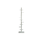 Modern Mid-Century Carbon Steel Invisible Spiral Bookshelf 9-Tier Display Rack Corner Storage Rack For Home Office DFM-F