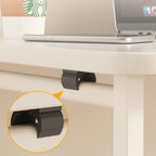 Modern Minimalist Moveable Foldable Rectangular Wood Panel Desk For Home Office DFM-F
