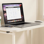 Modern Minimalist Moveable Foldable Rectangular Wood Panel Desk For Home Office DFM-F