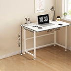 Modern Minimalist Moveable Foldable Rectangular Wood Panel Desk For Home Office DFM-F