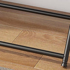 Modern Minimalist Foldable Rectangular Density Plate Carbon Steel Desk For Home Office DFM-F