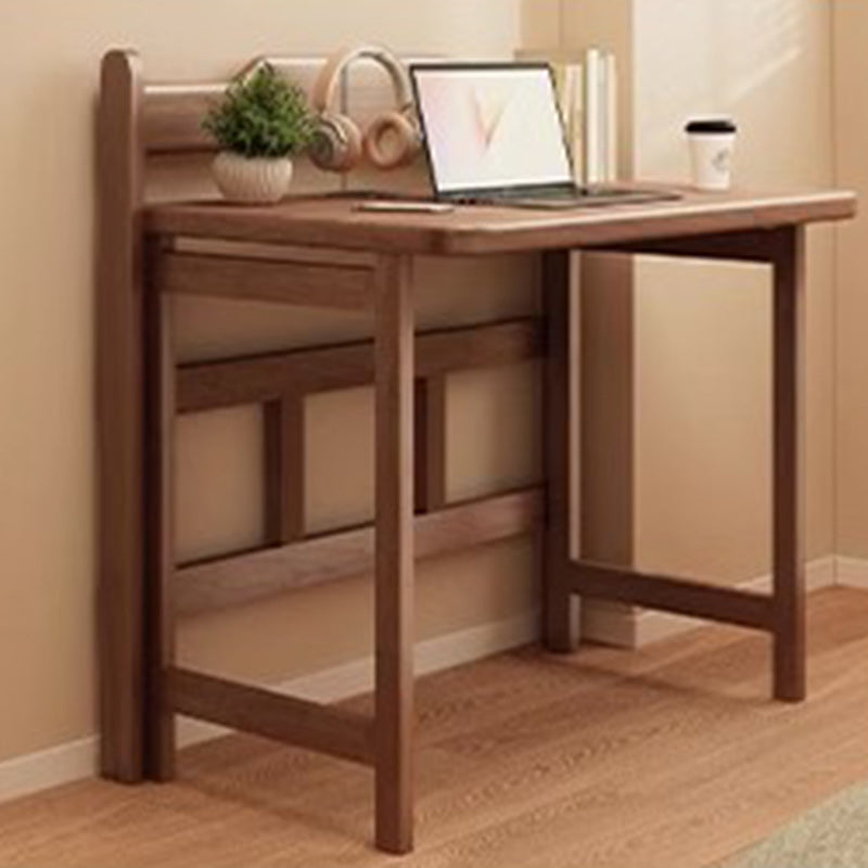 Modern Minimalist Foldable Rectangle Wood Desk For Home Office DFM-F