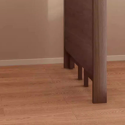 Modern Minimalist Foldable Rectangle Wood Desk For Home Office