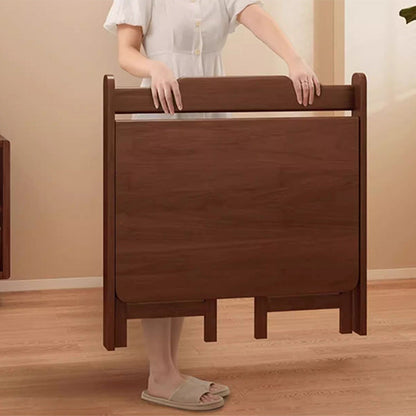 Modern Minimalist Foldable Rectangle Wood Desk For Home Office