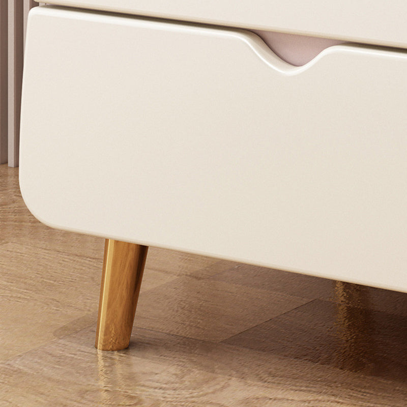Lumendat Contemporary Creative Kids Cartoon Cat Solid Wood Carbon Steel Microfiber Leather Nightstand 2-Drawer For Bedroom Lumendat