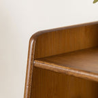 Traditional Japanese Square Bamboo Bookshelves 3/4/5 Tier For Living Room Lumendat