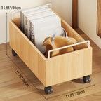 Lumendat Modern Minimalist Movable Rectangular Rubberwood Iron Kids Storage Cabinet 1-Cabinet For Study Lumendat