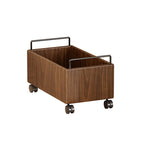 Lumendat Modern Minimalist Movable Rectangular Rubberwood Iron Kids Storage Cabinet 1-Cabinet For Study Lumendat