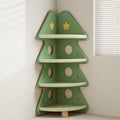 Lumendat Contemporary Creative Christmas Tree Environmentally Friendly HDPE Kids Corner Storage Shelf 4-Tier For Living Room Lumendat