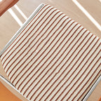 Contemporary Retro Rectangular Plywood Iron Fabric Dining Chair Backrest Armrest For Dining Room Lumendat
