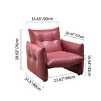 Luxury Ergonomic Accent Chair - Elegant Armchair Backrest Design For Living Room & Bedroom Lumendat