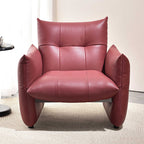 Luxury Ergonomic Accent Chair - Elegant Armchair Backrest Design For Living Room & Bedroom Lumendat