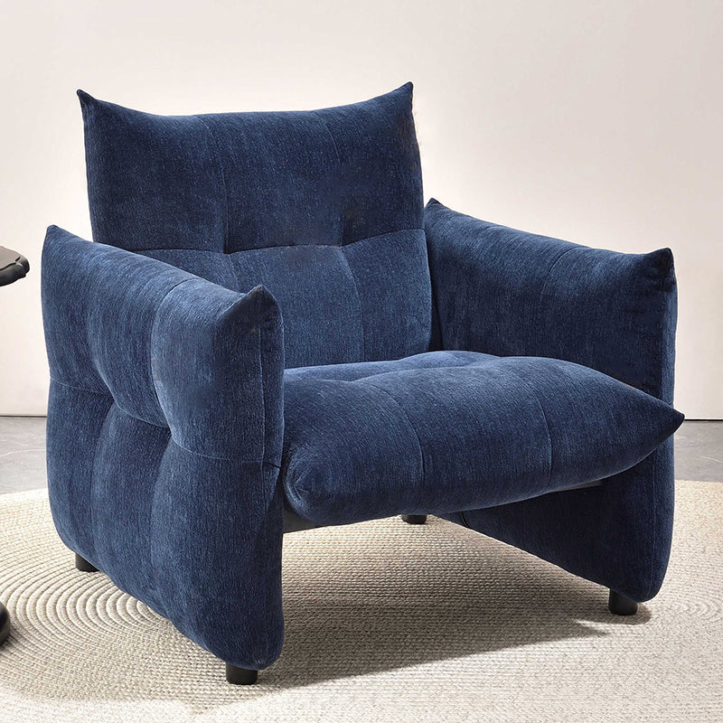 Luxury Ergonomic Accent Chair - Elegant Armchair Backrest Design For Living Room & Bedroom Lumendat