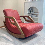Timeless Vintage Rocking Chair - Ergonomic Design & Smooth Swing Chair For Bedroom Lumendat