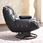 360° Rotatable Sofa Chair - Modern Minimalist Style Ergonomic Accent Chair For Living Room & Bedroom Lumendat