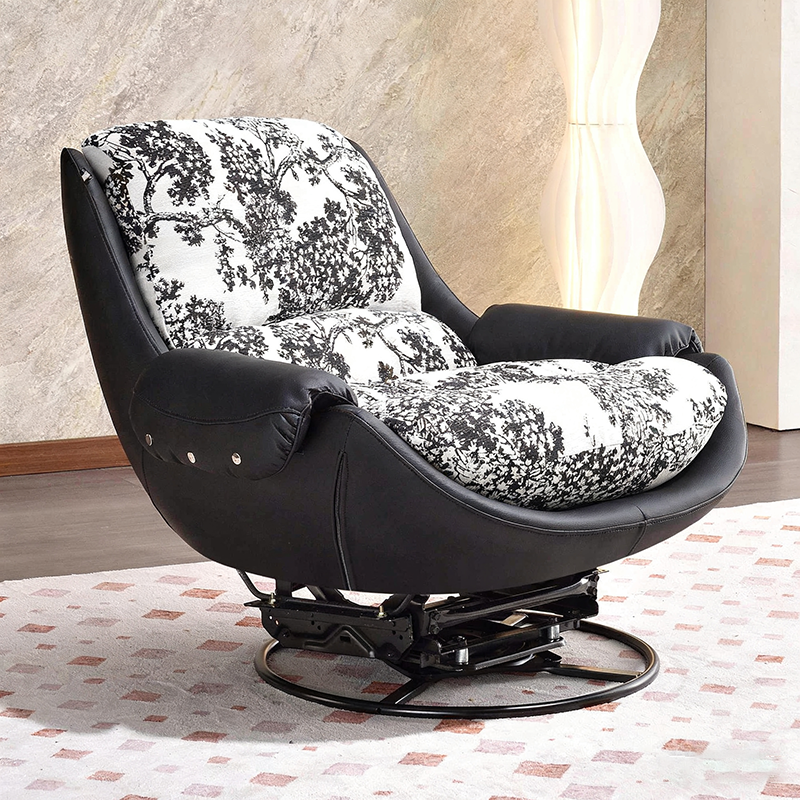 360° Rotatable Sofa Chair - Modern Minimalist Style Ergonomic Accent Chair For Living Room & Bedroom Lumendat