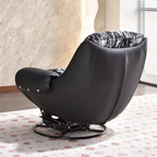 360° Rotatable Sofa Chair - Modern Minimalist Style Ergonomic Accent Chair For Living Room & Bedroom Lumendat
