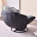 Sleek Minimalist Accent Chair - Multi-Scene 360° Rotatable Sofa Chair For Living Room & Bedroom Lumendat