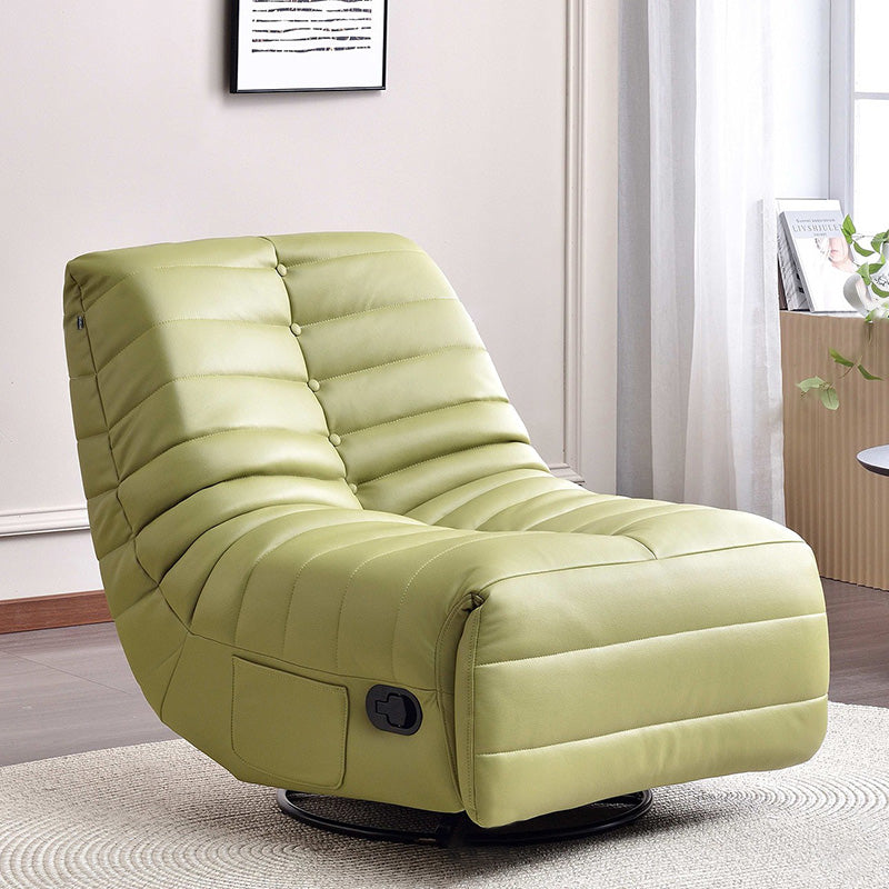 Modern Luxury Recliner Lounge Chair - Adjustable 360° Swivel Relax Accent Chair For Living Room Lumendat