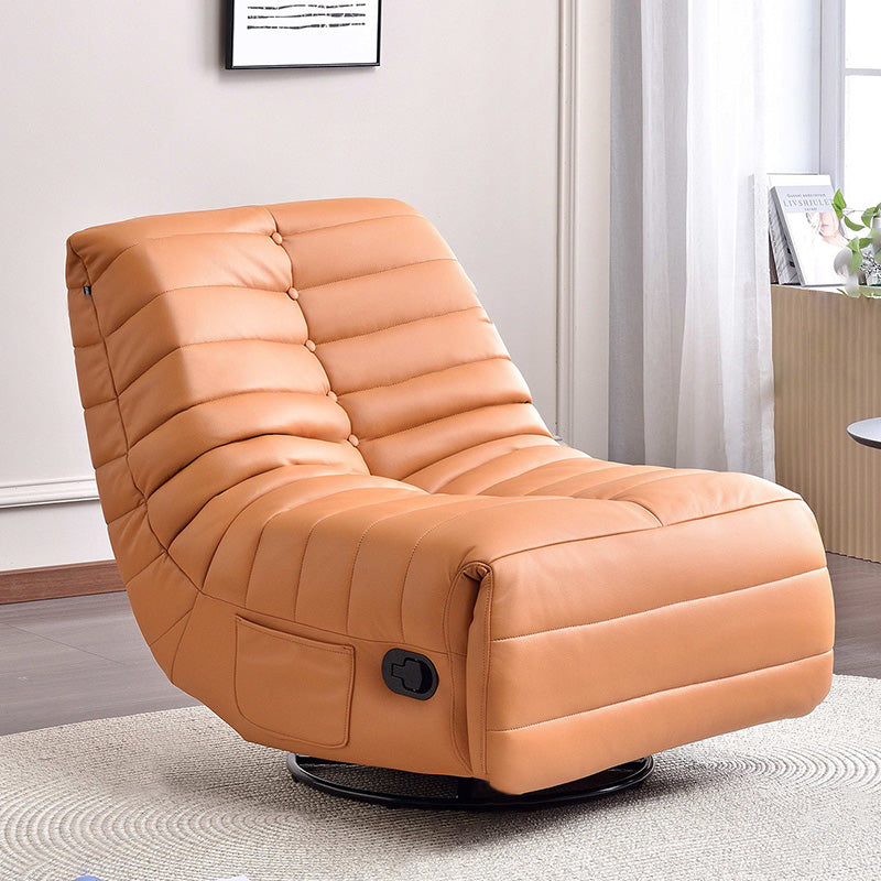 Modern Luxury Recliner Lounge Chair - Adjustable 360° Swivel Relax Accent Chair For Living Room Lumendat