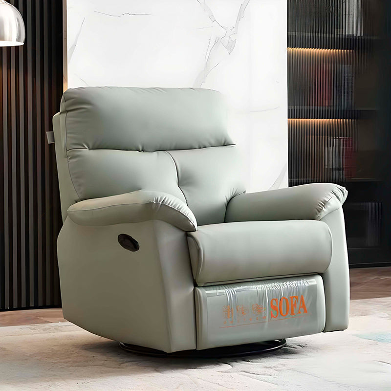 Contemporary Nordic R Rocking & Swivel Recliner Chair - Multi-Angle Adjustable Lounge Chair For Living Room Lumendat