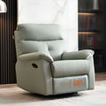 Contemporary Nordic R Rocking & Swivel Recliner Chair - Multi-Angle Adjustable Lounge Chair For Living Room Lumendat