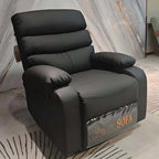 Modern Comfort Cat-Claw Leather Swivel Recliner Chair - Multi-Functional Lounge Accent Chair For Living Room Lumendat