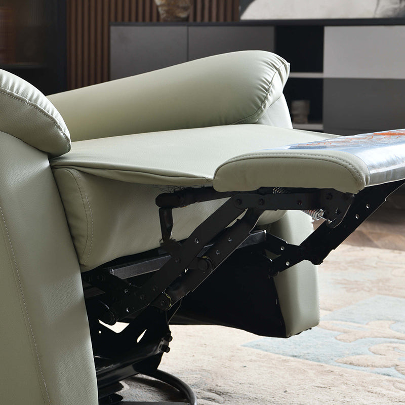 Contemporary Nordic R Rocking & Swivel Recliner Chair - Multi-Angle Adjustable Lounge Chair For Living Room Lumendat