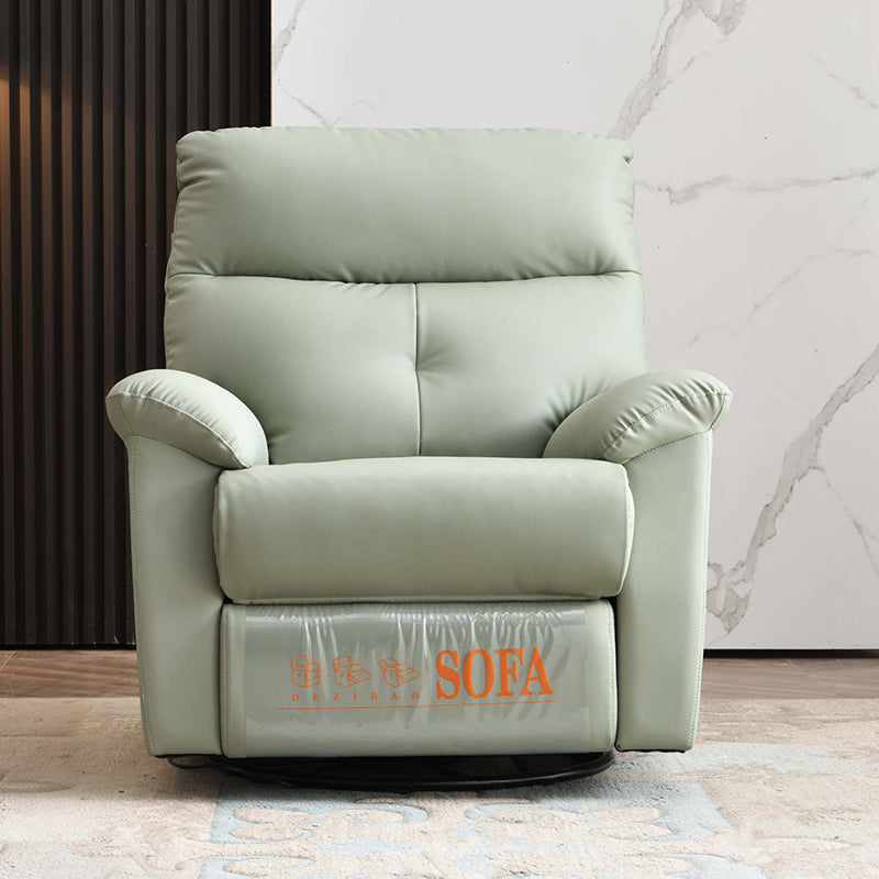 Contemporary Nordic R Rocking & Swivel Recliner Chair - Multi-Angle Adjustable Lounge Chair For Living Room Lumendat