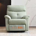 Contemporary Nordic R Rocking & Swivel Recliner Chair - Multi-Angle Adjustable Lounge Chair For Living Room Lumendat
