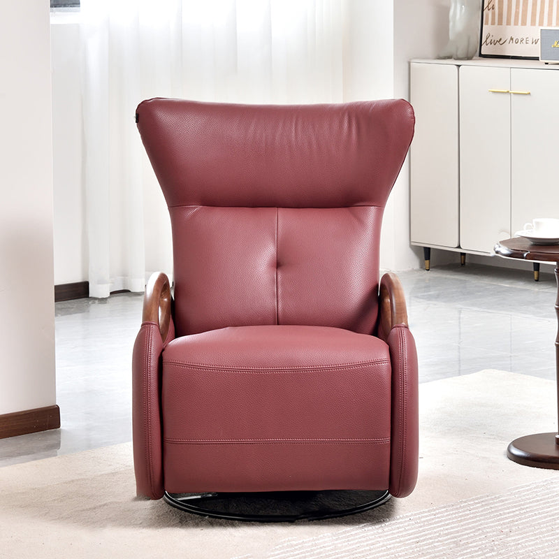 Contemporary Creative Multi-Function Armchair Chair - Eco Leather Lounge Accent Chair For Living Room Lumendat