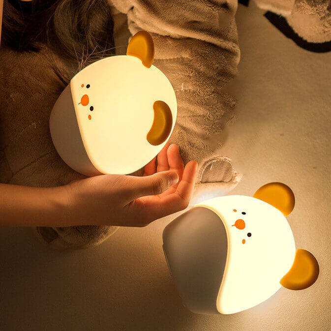 Lumendat Cartoon Mouse Silicone USB Soft Light LED Night Light Table Lamp Lumendat
