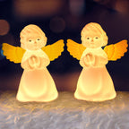 Lumendat Creative Angel Silicone LED Color Changing Kids Night Light Table Lamp Lumendat